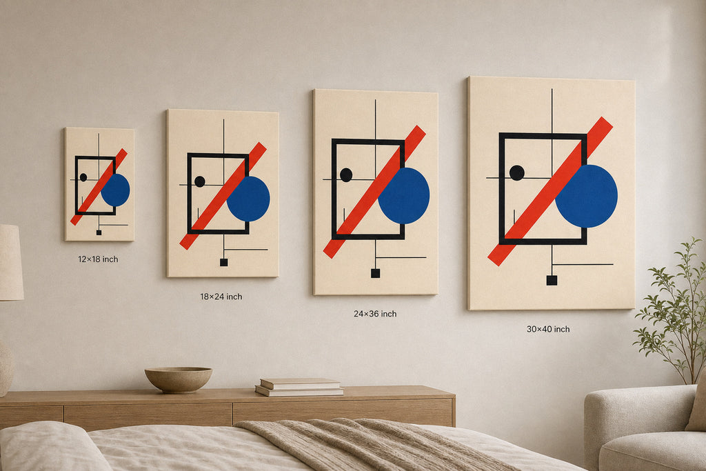 Boundary Shift Bauhaus Canvas Wall Art - 08_size_comparison