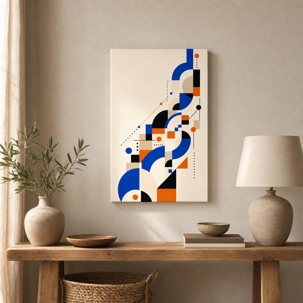 Ascending System Bauhaus Canvas Wall Art - 05_sku_18x24_wall