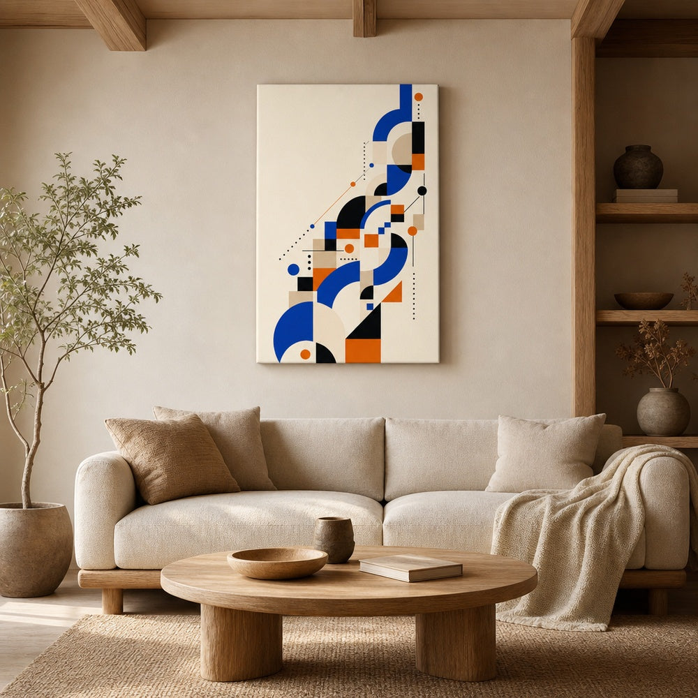 Ascending System Bauhaus Canvas Wall Art - 06_sku_24x36_wall