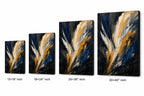 Upward Force Abstract Expressionism Canvas Wall Art - 08_size_comparison