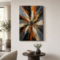 Life Burst Abstract Expressionism Canvas Wall Art - 04_sku_12x18_wall