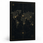 Global Market Map Entrepreneur Canvas Wall Art - 01_main_white_left_wrap