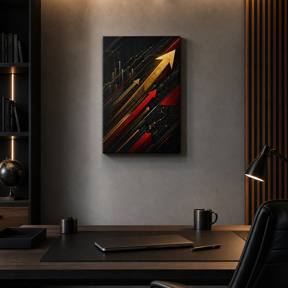 Founder War Room Entrepreneur Canvas Wall Art - 04_sku_12x18_wall