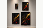Founder War Room Entrepreneur Canvas Wall Art - 08_size_comparison