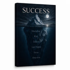 Deep Work Empire Entrepreneur Canvas Wall Art - 01_main_white_left_wrap