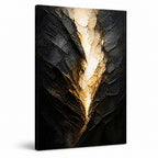 White Cocoon Break Palette Knife Abstract Canvas Wall Art - 01_main_white_left_wrap
