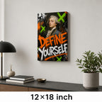 Define Yourself Aristocrat Urban Graffiti Oil Canvas Wall Art - 04_sku_12x18_wall