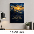 Dawn Summit Roosevelt Peak Far Horizon Canvas Wall Art - 04_sku_12x18_wall