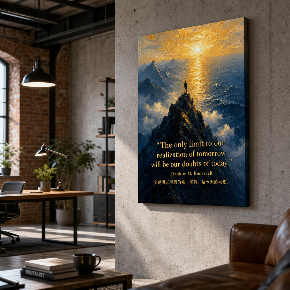 Peak Waves Combined Roosevelt Canvas Wall Art - 02_wall_scene