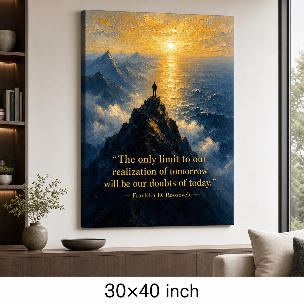 Peak Waves Combined Roosevelt Canvas Wall Art - 07_sku_30x40_wall