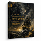Ship Lion Fusion Churchill Adversity Resilience Canvas Wall Art - 01_main_white_left_wrap