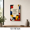 Bauhaus Geometric Future Drucker Lincoln Canvas Wall Art - 04_sku_12x18_wall