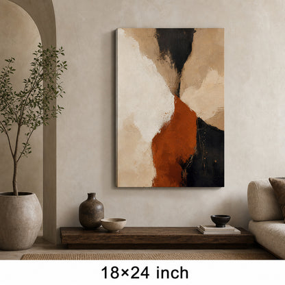 Neutral Abstract Sienna Balance Canvas Wall Art - 05_sku_18x24_wall