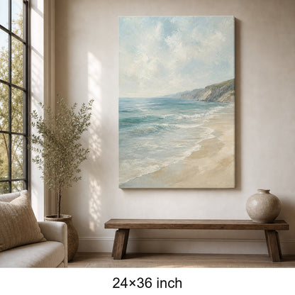 Coastal Ocean Canvas Wall Art - 06_sku_24x36_wall