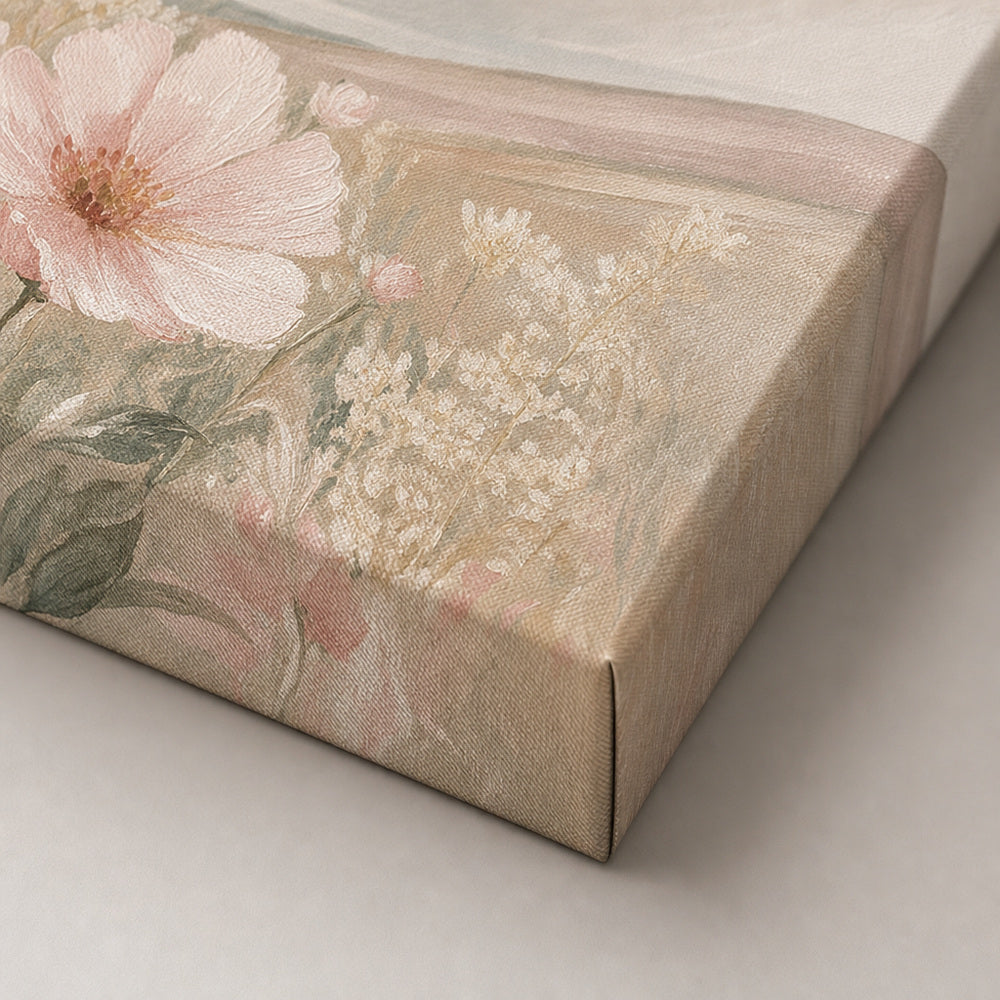 Soft Neutral Bedroom Canvas Wall Art - 03_detail_closeup