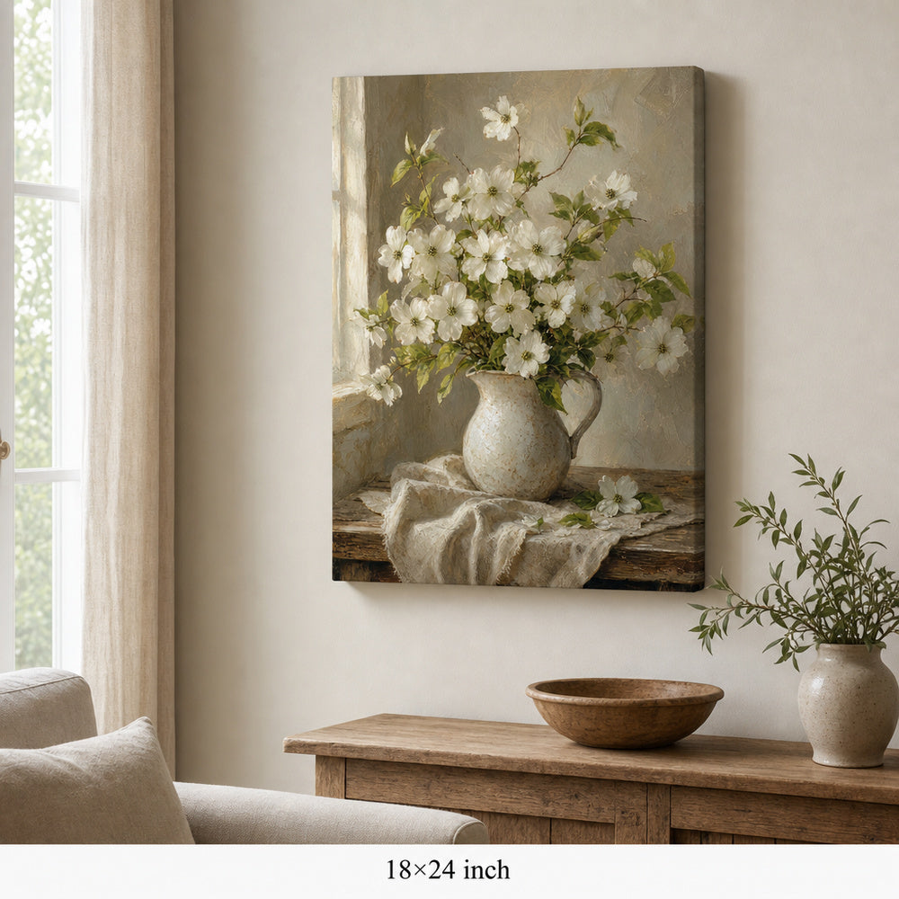 Dogwood Bouquet Canvas Wall Art - 05_sku_18x24_wall