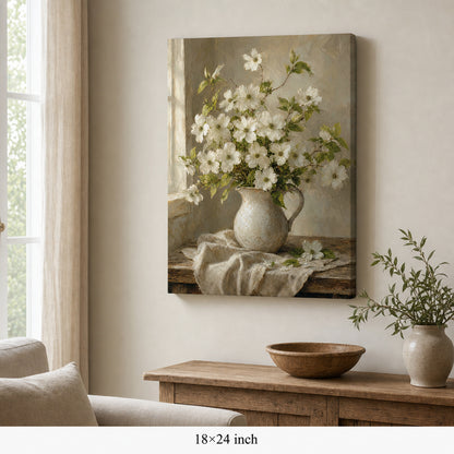 Dogwood Bouquet Canvas Wall Art - 05_sku_18x24_wall