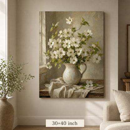 Dogwood Bouquet Canvas Wall Art - 07_sku_30x40_wall