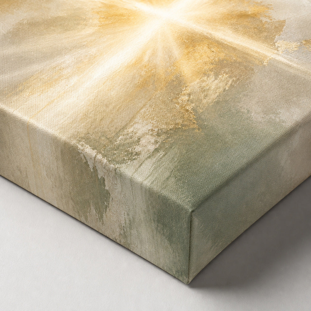 Contemporary Christian Light Canvas Wall Art - 03_detail_closeup
