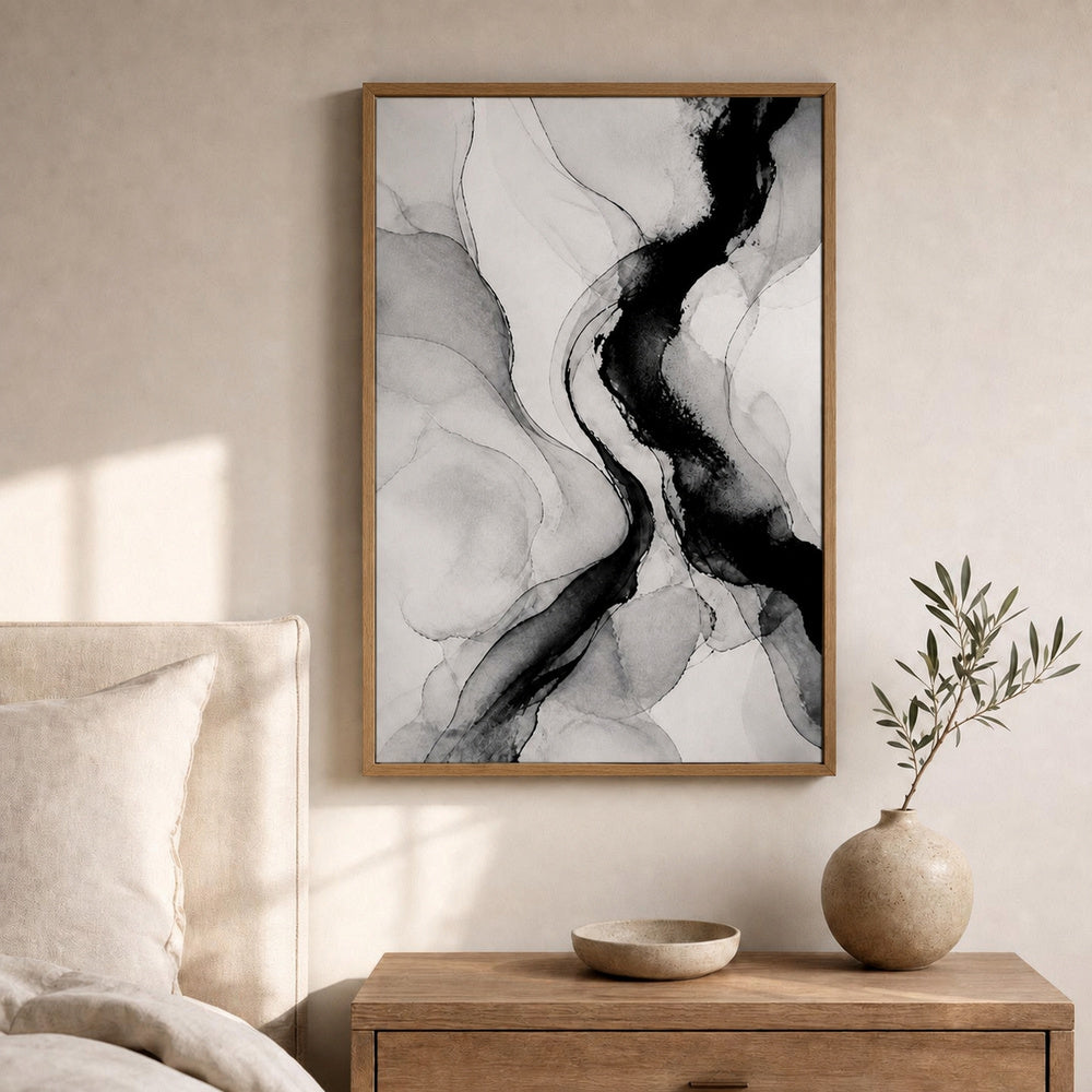 Brown Wood Frame - 05_sku_18x24_wall