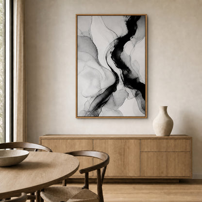 Brown Wood Frame - 07_sku_30x40_wall