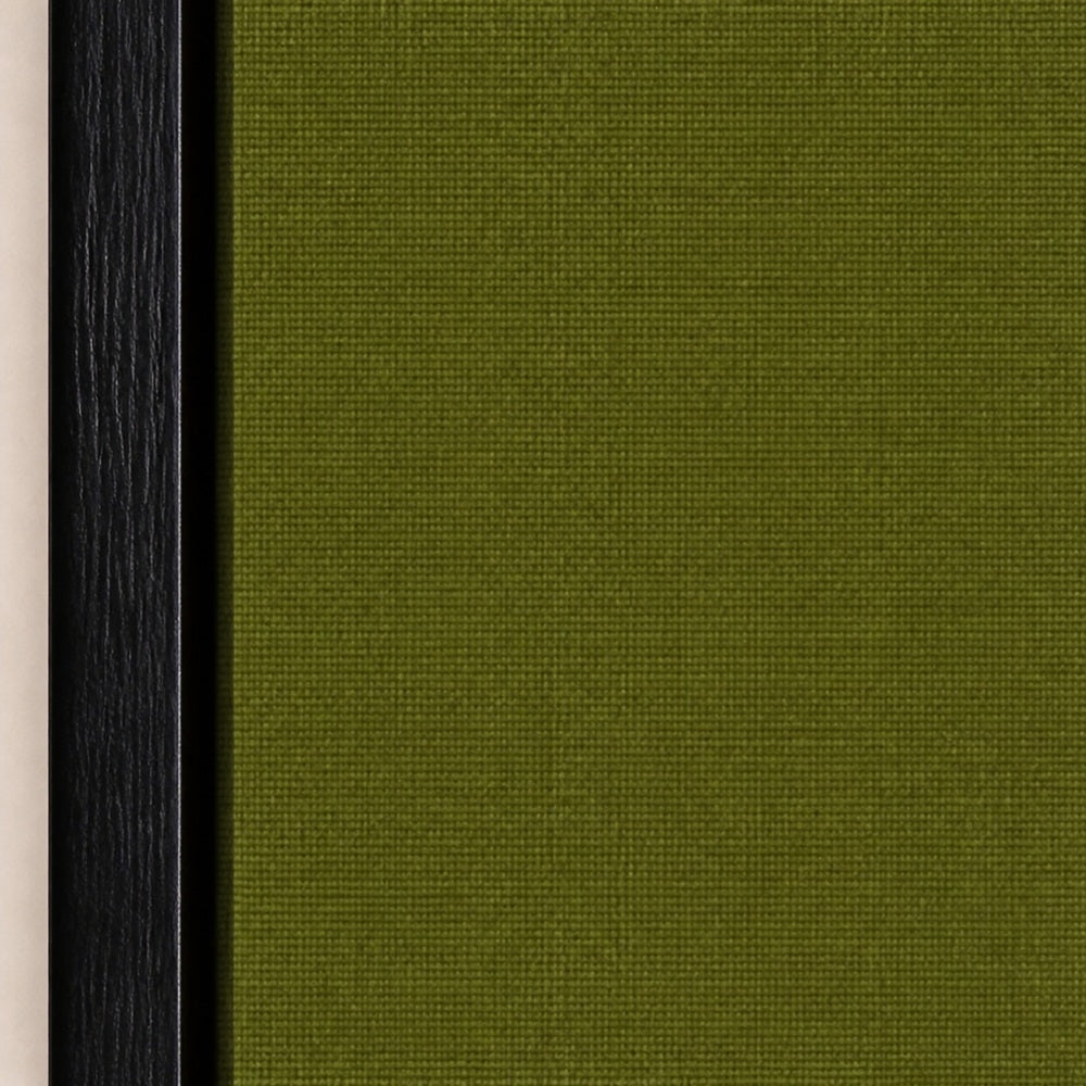 Earthtone Organic Botanical Shapes Floating Frame Wall Art - 03