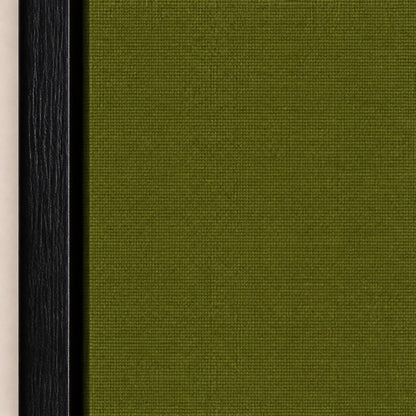 Earthtone Organic Botanical Shapes Floating Frame Wall Art - 03