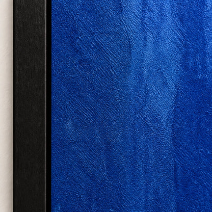 Blue Water Solitude Boat Floating Frame Wall Art - 03
