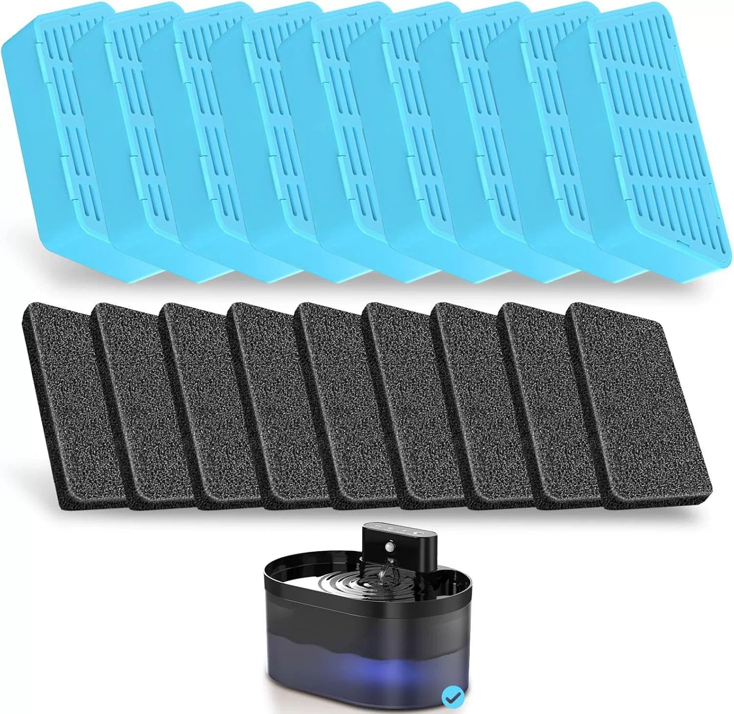 washable pet water fountain for cats and dogs