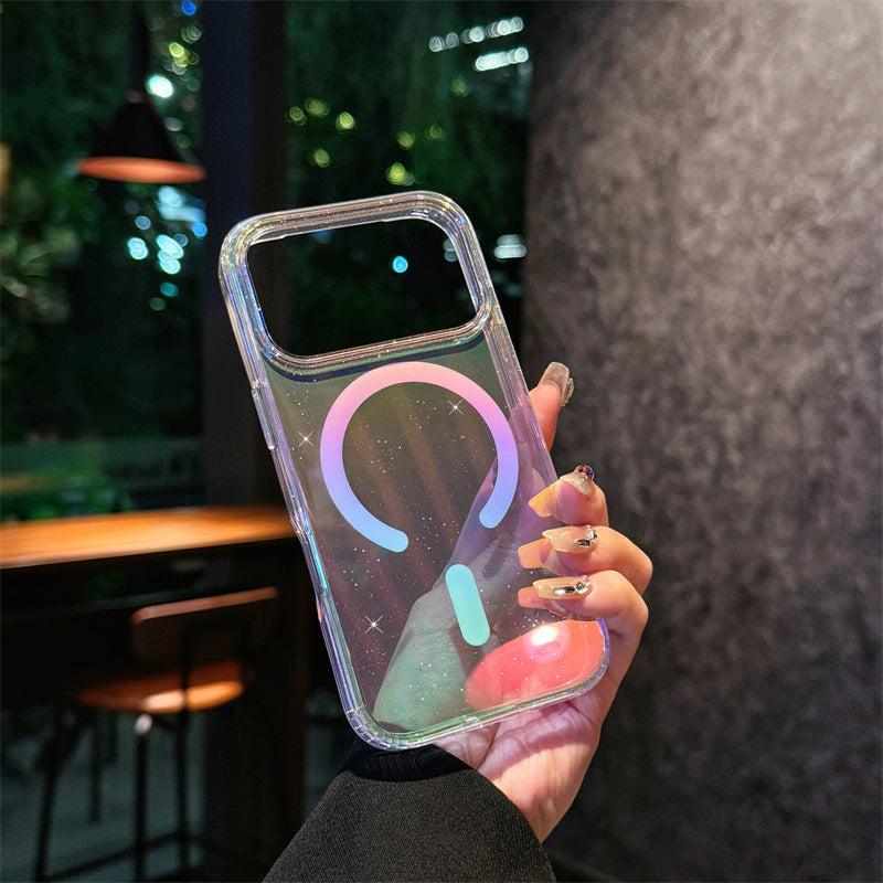 Suitable for iPhone 17 Pro Gradient Color Phone Case 17 Air Magnetic Case