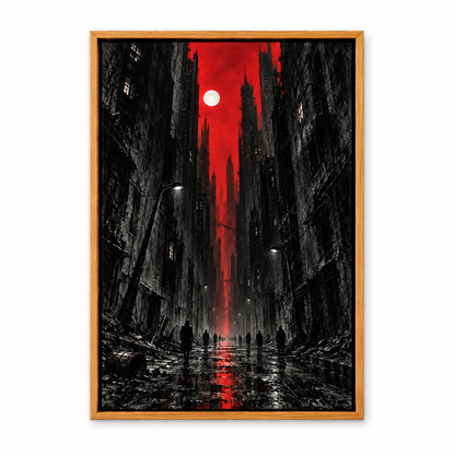 Red Moon Urban Street — Brown Frame finish product view | AUSJOJO