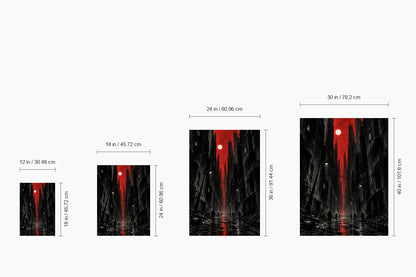Red Moon Urban Street — size comparison guide | AUSJOJO