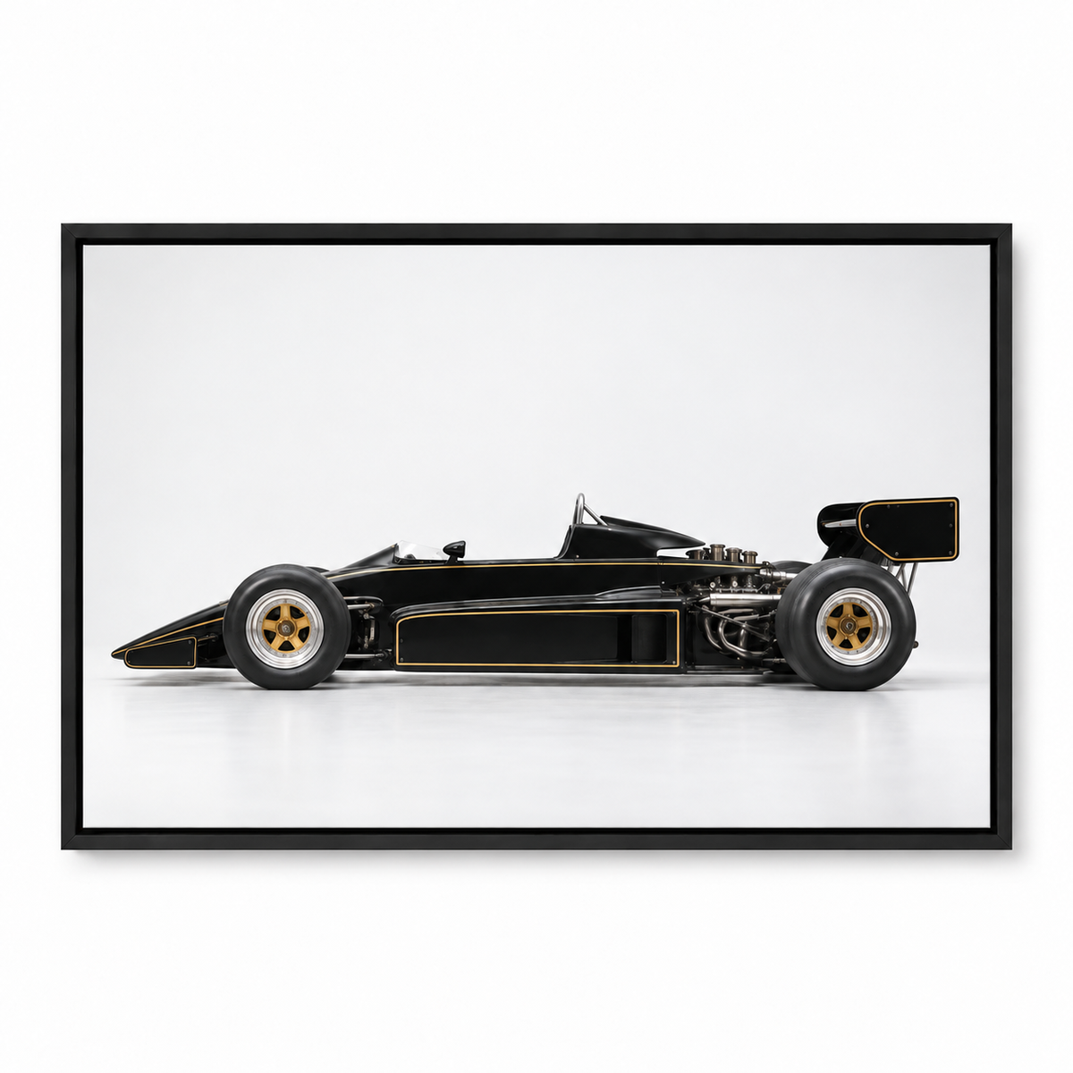 Black Gold Formula Profile Landscape — Black Frame finish product view | AUSJOJO