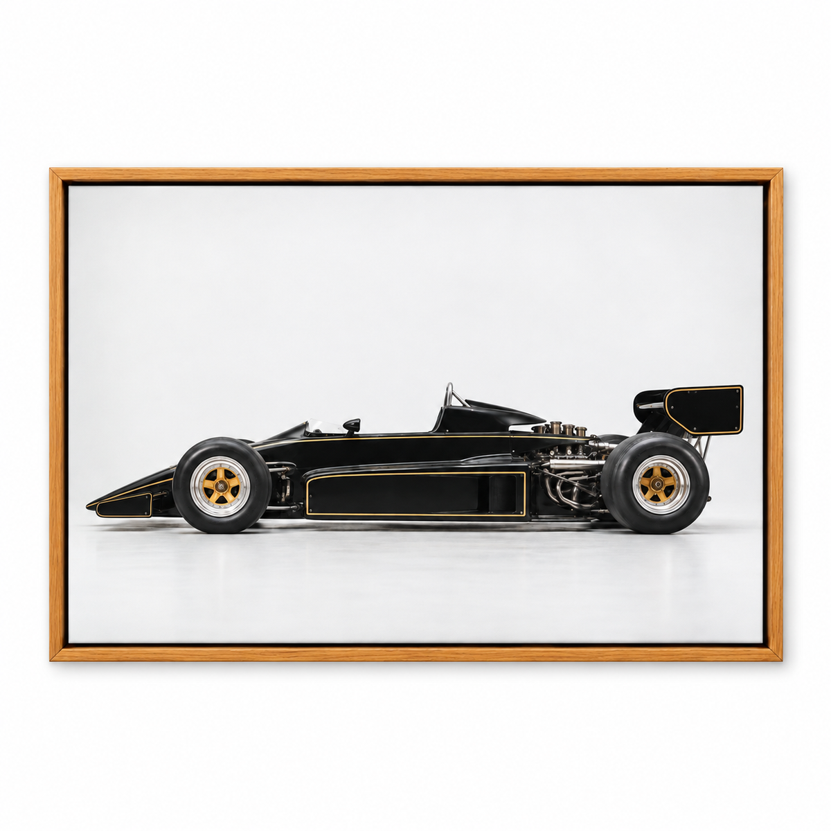 Black Gold Formula Profile Landscape — Brown Frame finish product view | AUSJOJO