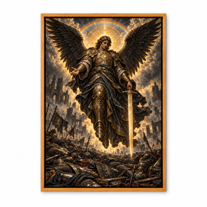Apocalyptic Judgment Angel — Brown Frame finish product view | AUSJOJO