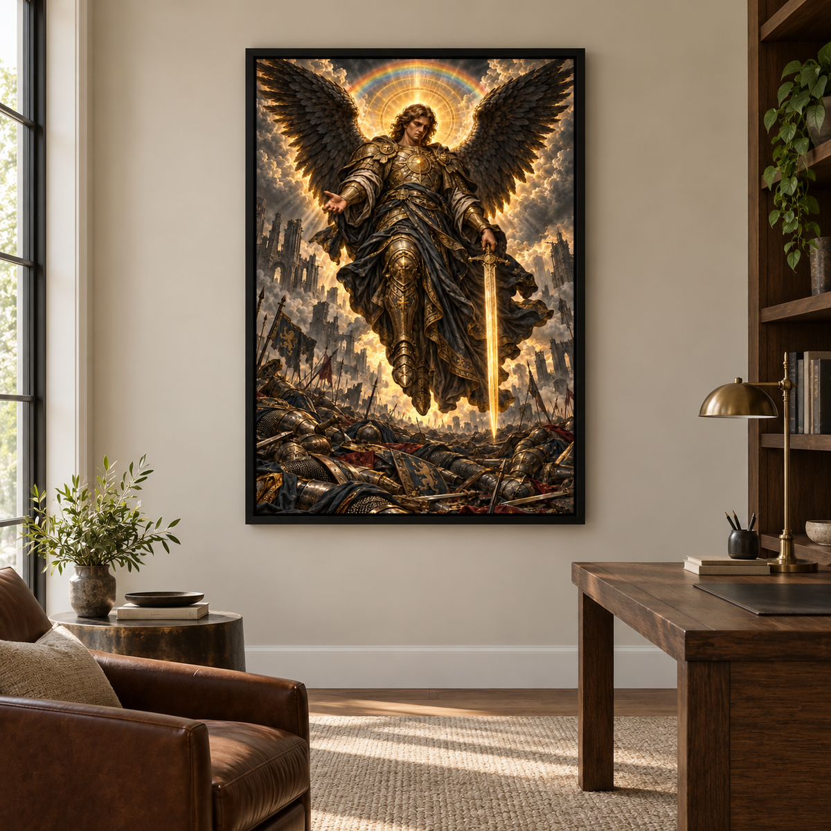 Apocalyptic Judgment Angel — Black Frame room scene | AUSJOJO