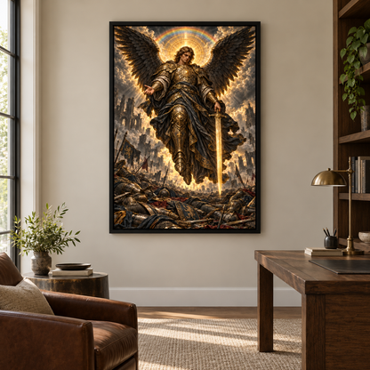 Apocalyptic Judgment Angel — Black Frame room scene | AUSJOJO