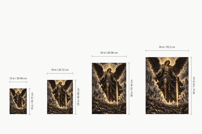 Apocalyptic Judgment Angel — size comparison guide | AUSJOJO