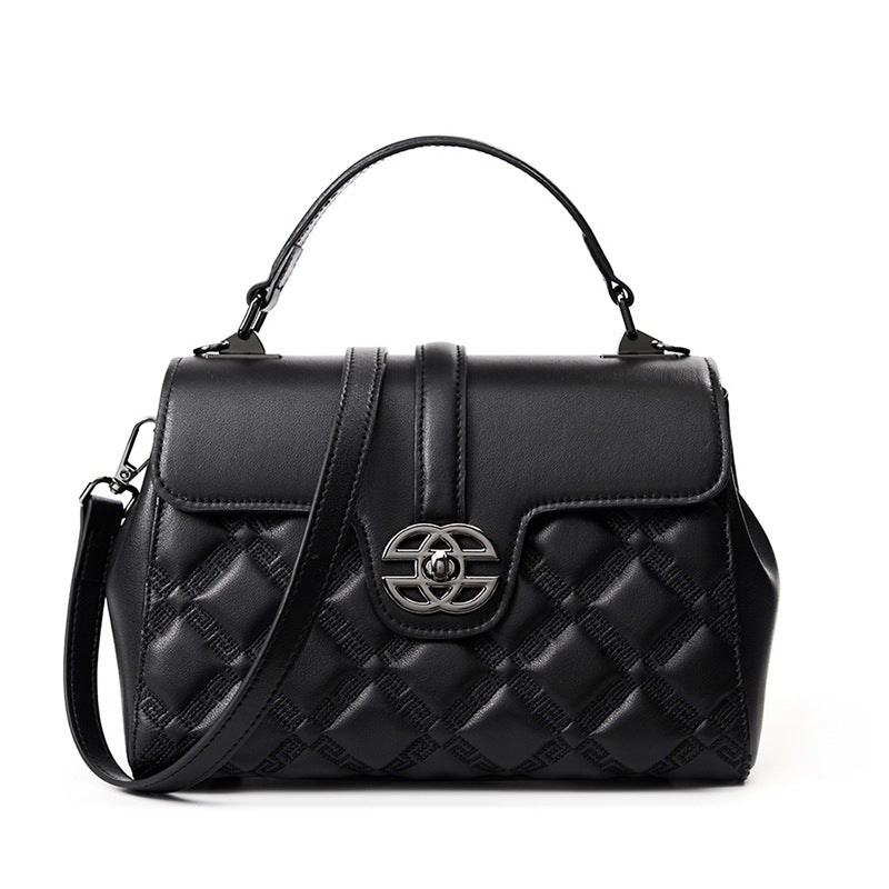2025 New Genuine Leather Work Bag 