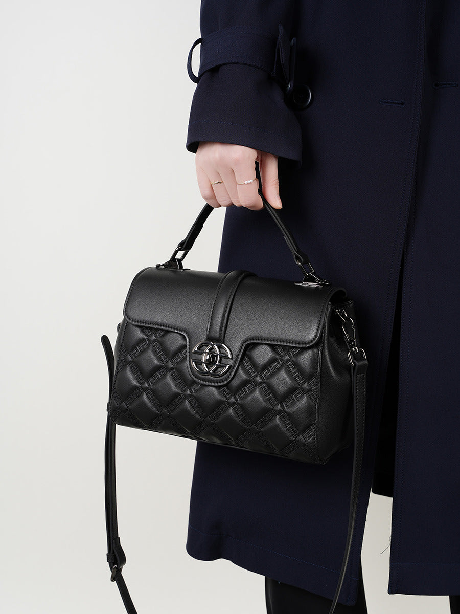 2025 New Genuine Leather Work Bag | Large-Capacity Tote & Crossbody | Elegant Handbag for Women