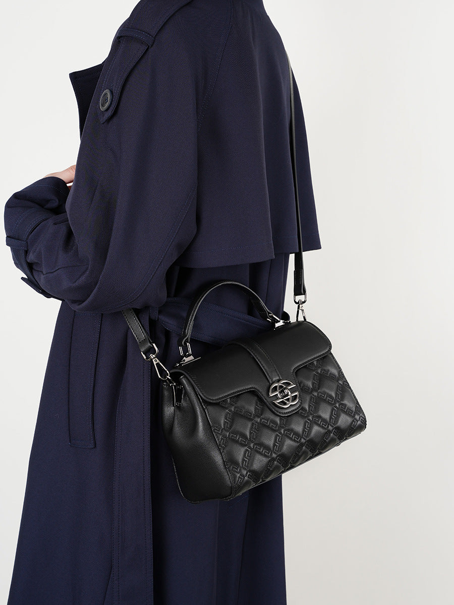 2025 New Genuine Leather Work Bag | Large-Capacity Tote & Crossbody | Elegant Handbag for Women
