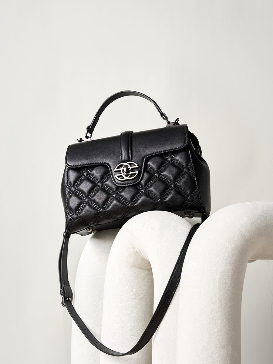 2025 New Genuine Leather Work Bag | Large-Capacity Tote & Crossbody | Elegant Handbag for Women