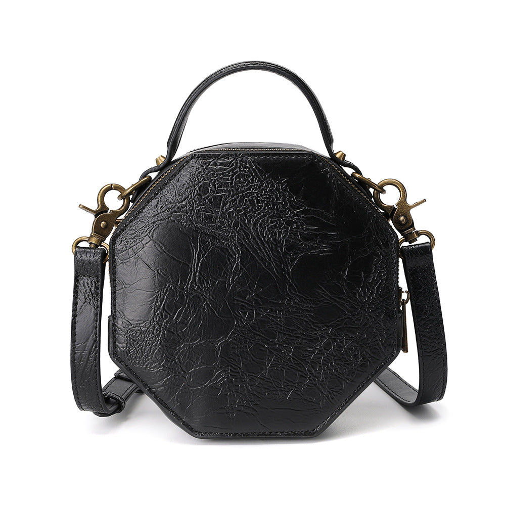 Bolsa tiracolo feminina estilo vintage industrial punk estilo vintage