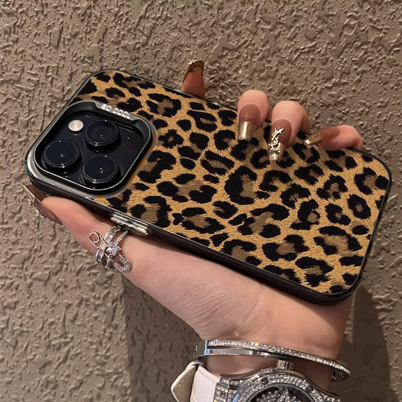 Custom Leopard iPhone 15 Pro Phone Case