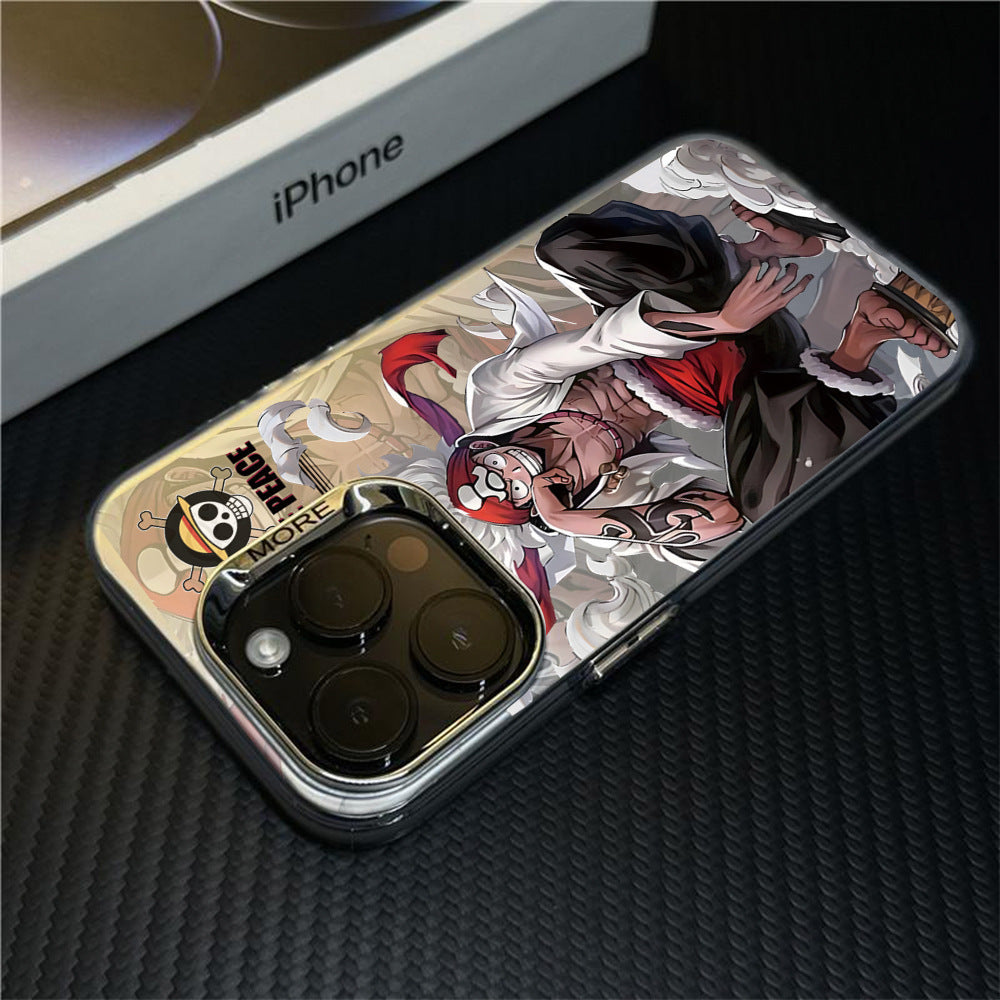 Lufy illustration Anime Phone Cases for iPhone 16 Por Max Phone Cases