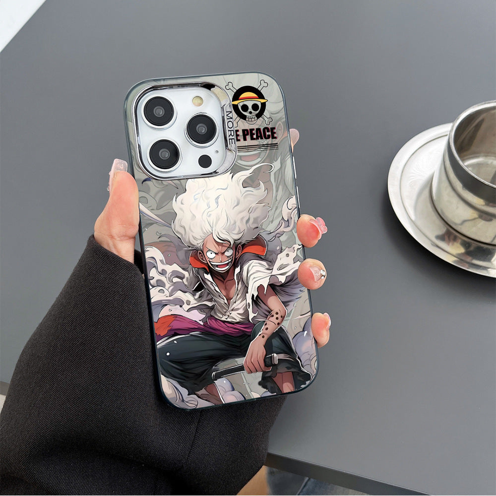Lufy illustration Anime Phone Cases for iPhone 16 Por Max Phone Cases