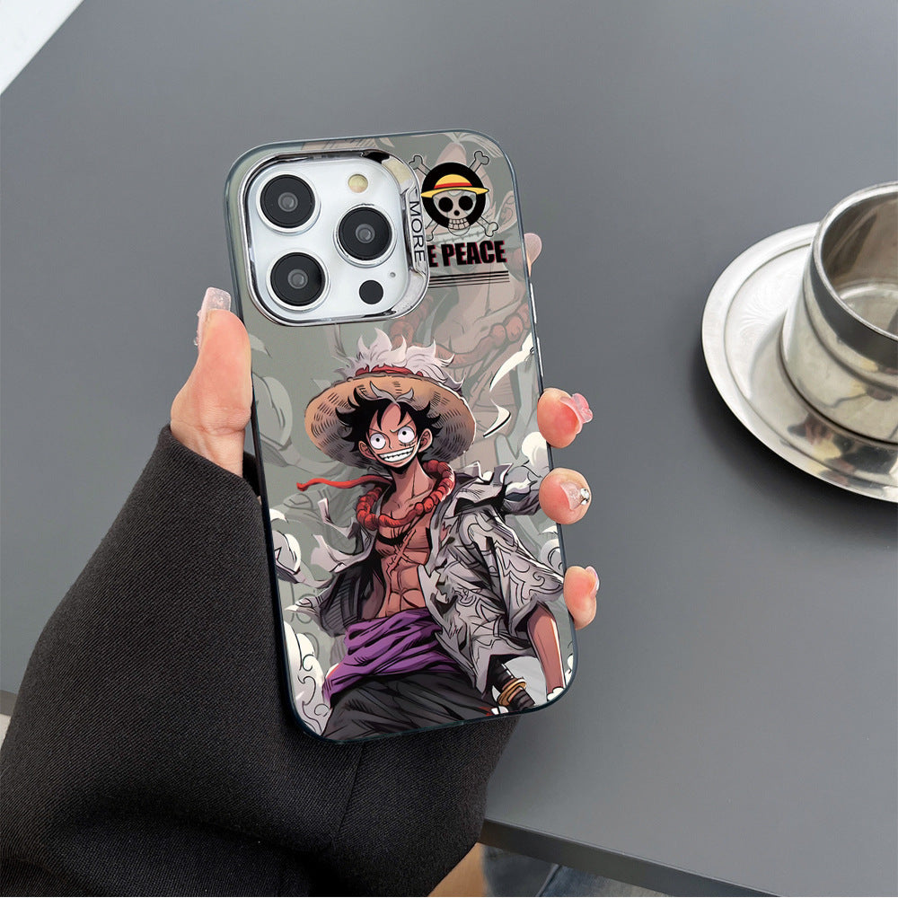 Lufy illustration Anime Phone Cases for iPhone 16 Por Max Phone Cases
