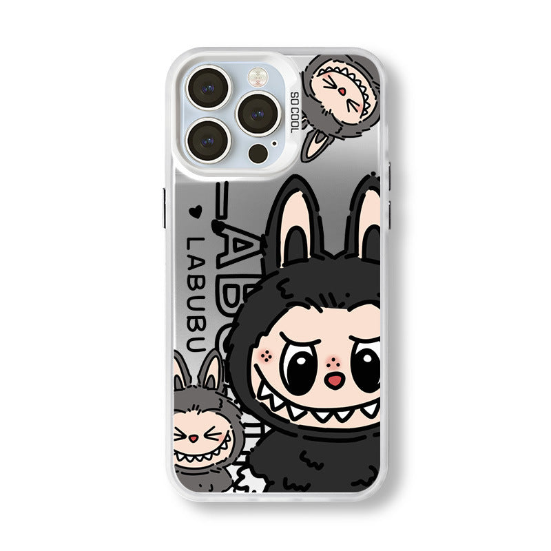 Trendy Matte Laser Phone Case – Stylish Cellphone Case for iPhone 14 Pro Max
