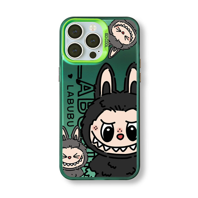 Trendy Matte Laser Phone Case – Stylish Cellphone Case for iPhone 14 Pro Max