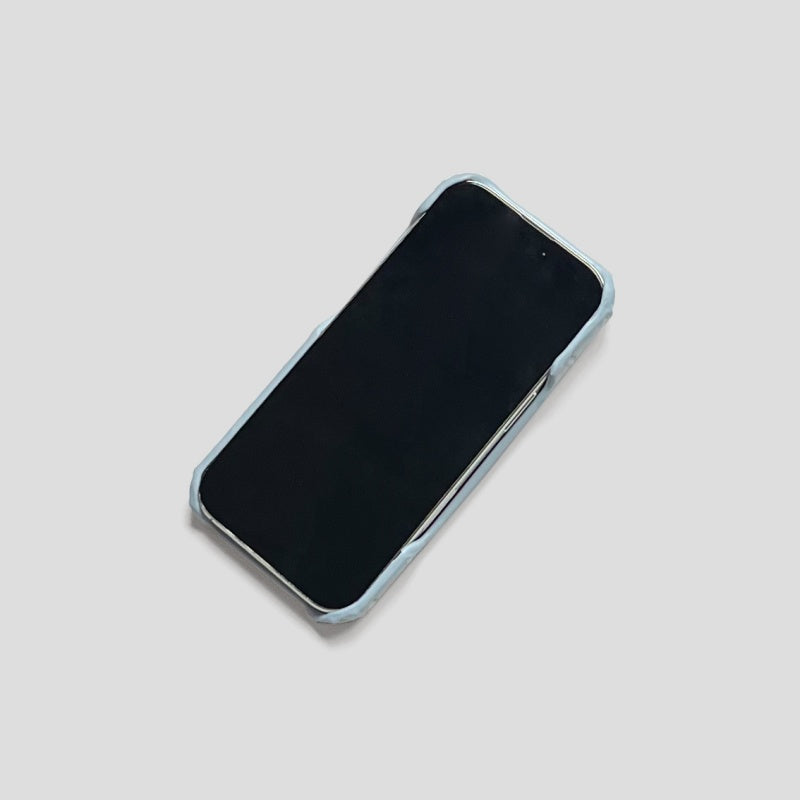 Funda de piel de cocodrilo para iPhone 16 Pro Max